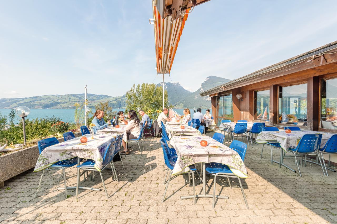 Hotel Restaurant Moeve Faulensee Ngoại thất bức ảnh
